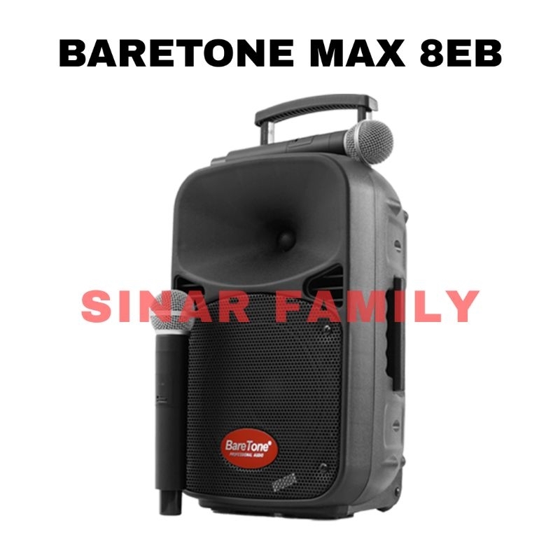 SPEAKER PORTABLE BARETONE MAX 8 EB (8 in)