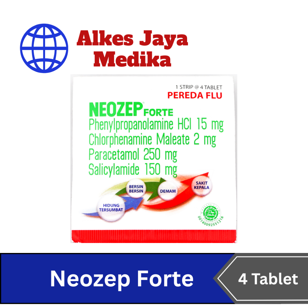 NEOZEP FORTE Tablet - Obat Batuk Pilek