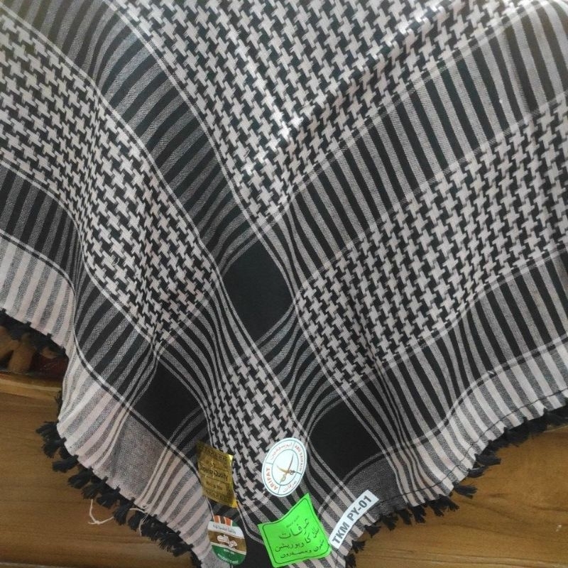 (new) Sorban / kafiyeh made in india / sorban coklat / sorban hitam / sorban made in india / sorban 