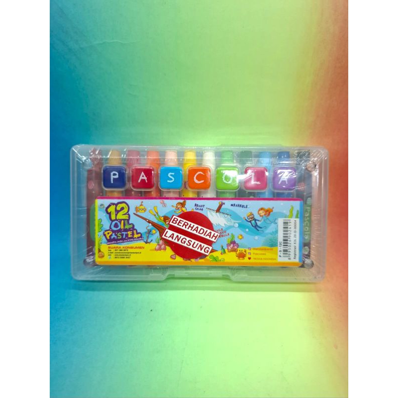 

crayon pascola isi 12 warna