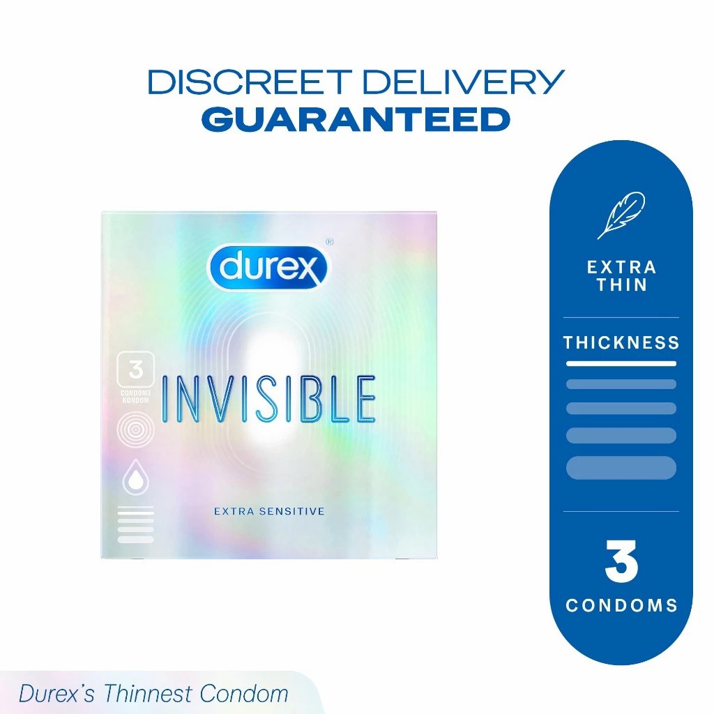 Durex Condoms Durex Invisible 3s