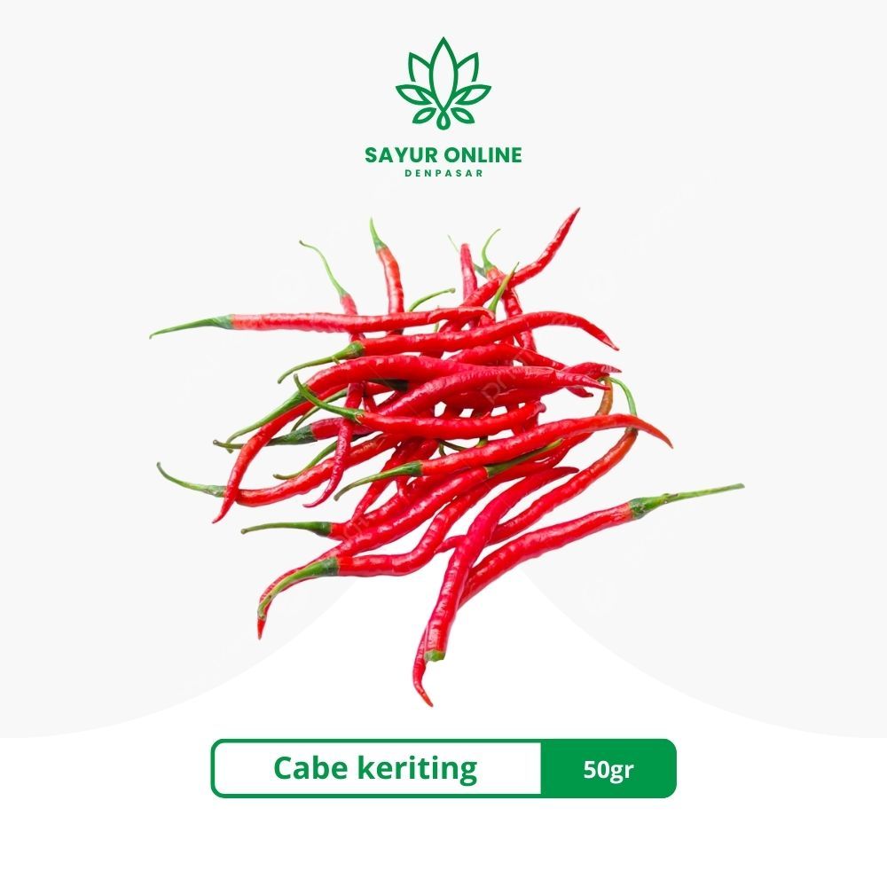 

Cabe Keriting 50gr - Sayur Online Denpasar