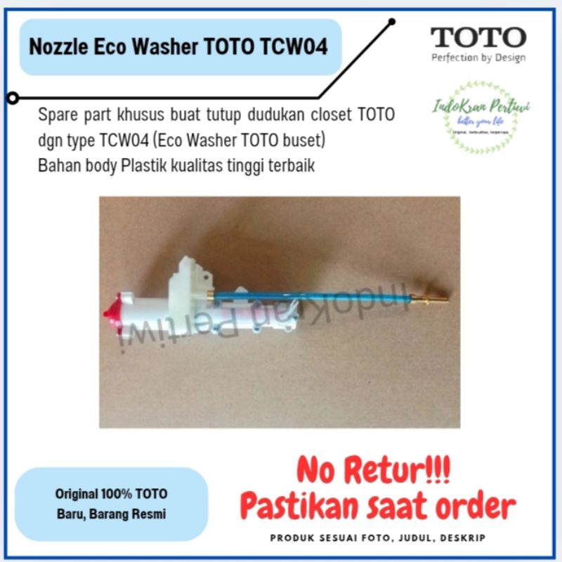 Nozzle TCW04 TOTO / Nozzle Eco Washer TOTO TCW04S/TCW04SL/Spare Part TOTO