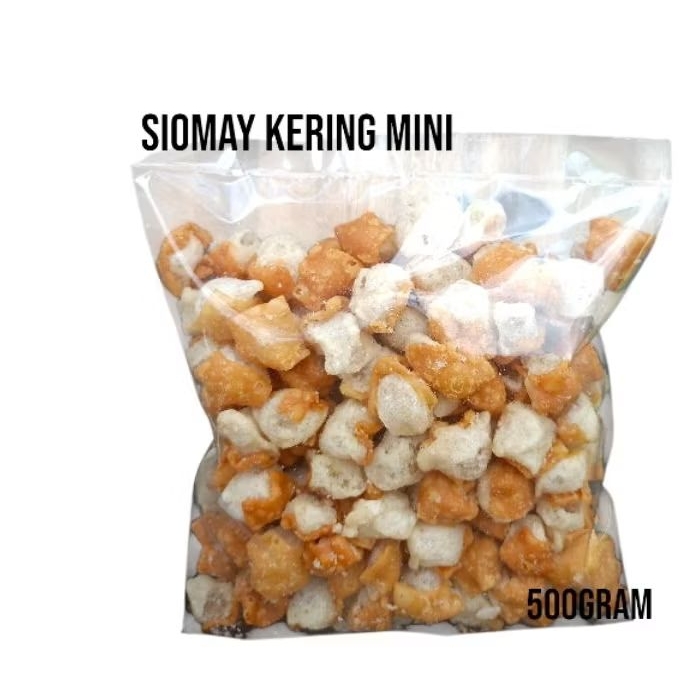

Siomay kering mini toping baso Aci 500gram