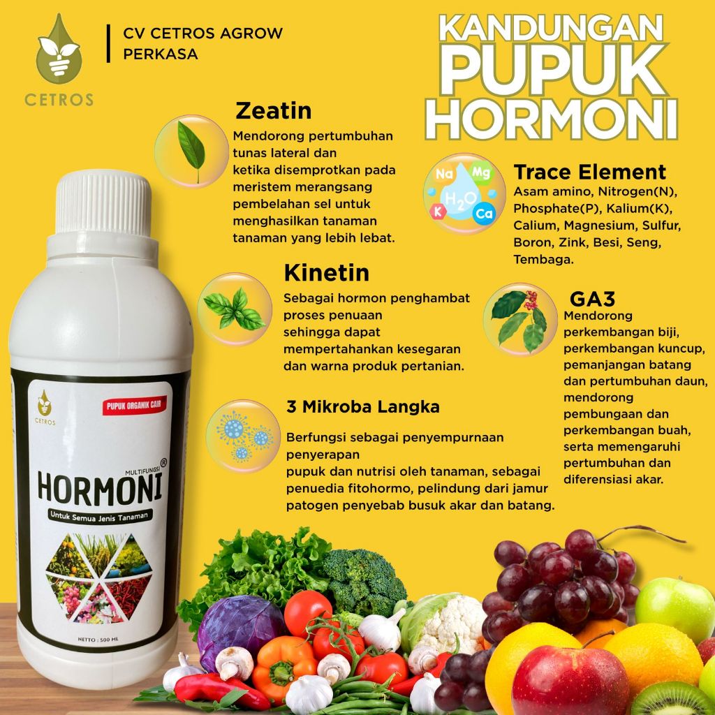 Alltechshop_ Cetros [ Paket Pelebat Buah ] Zpt Cassper Dan Pupuk Hormoni Pupuk Casper Pupuk Hormoni