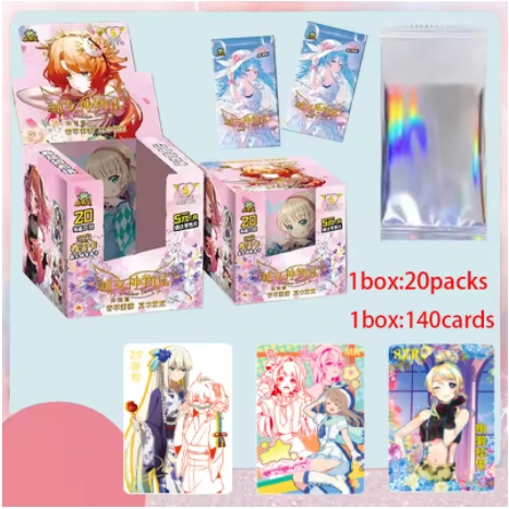 2025 New Goddess Story 5M10 NS-5M10 Collection Card Anime Games Girl Party Swimsuit Booster Box Douj