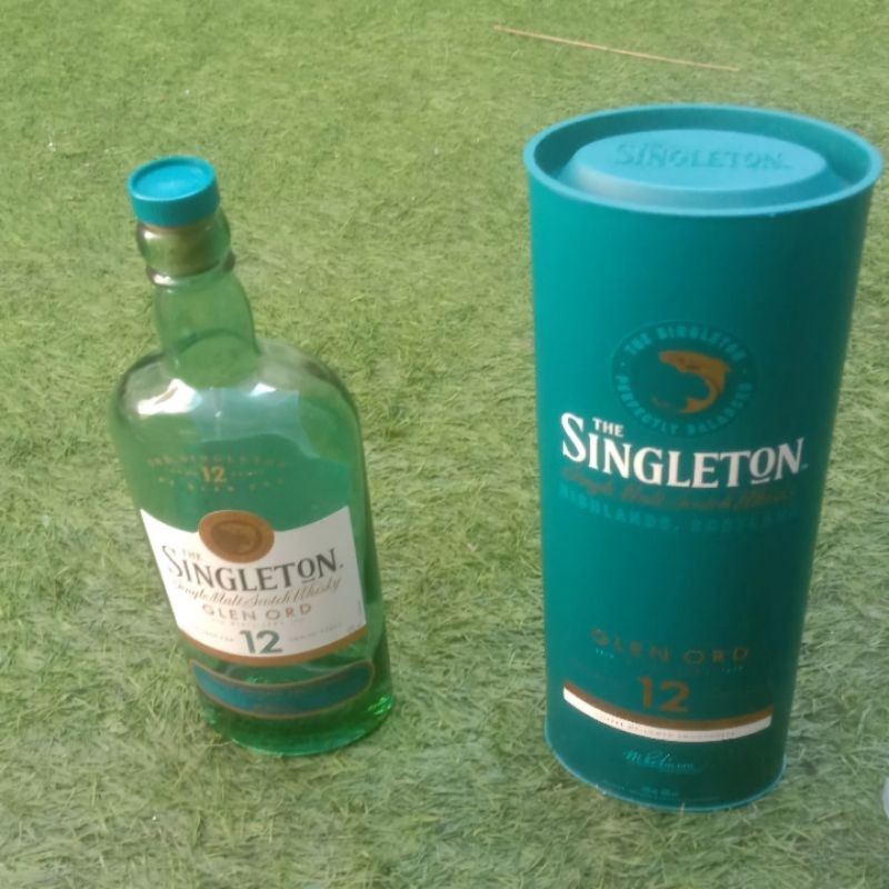 Botol Bekas Minuman Miras Singleton Dengan Box