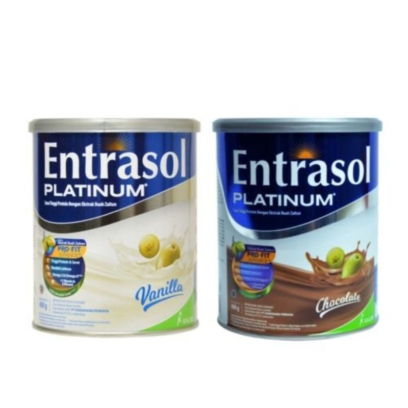

Susu Lansia Entrasol Platinum 400gram Rasa Cokelat dan Vanilla Murah Meriah