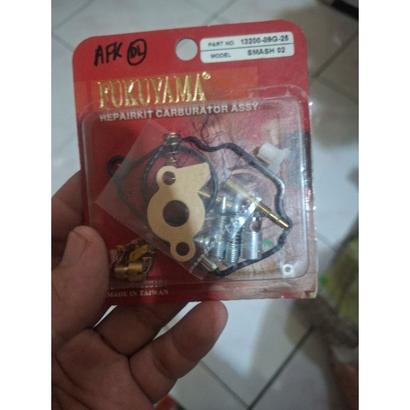 repairkit karburator carburator spuyer suzuki smash old 110 original fukuyama