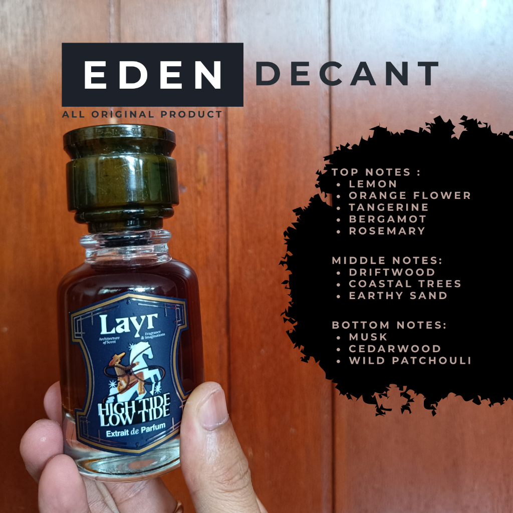 LAYR x Mankind High Tide Low Tide - ExDP / Eden Decant Parfum / Share In Jar / Travel Size