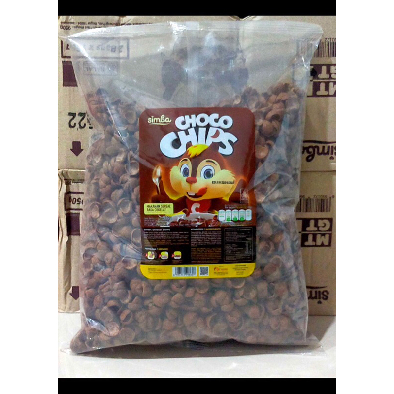 

Simba Chocochips koko krunch cokelat manis 500gr repack