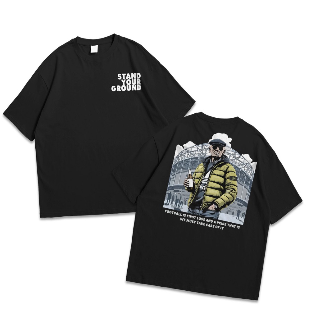 SCLStore - Baju Kaos Stond Island Stand Your Ground T-Shirt (Pria & Wanita) Catton Combed 30s