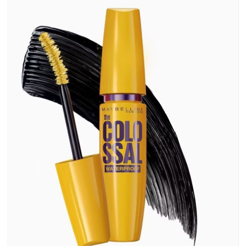 Maybelline Mascara COLOSSAL / maskara Maybelline/Maybelline New York/maskara waterproof/maskara anti