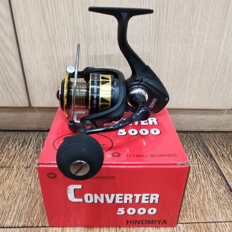 Reel Hinomiya Converter 5000 Screw in Power Handle Spinning Reel Pancing