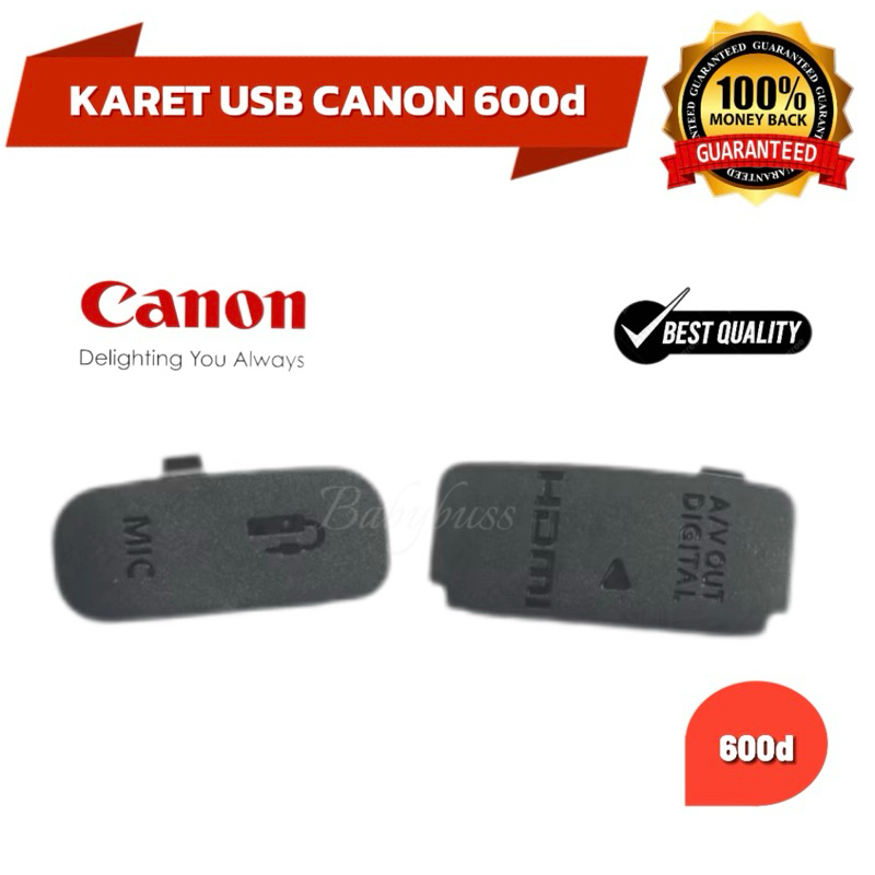 Rubber karet Tutup USB canon 600d camera