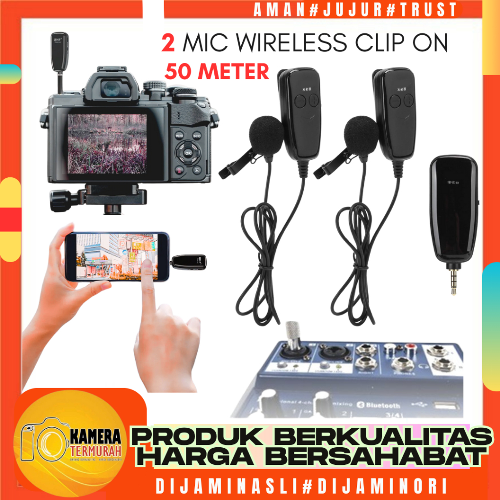 Microphone-Mic-Clip-On-Wireless-Jepit-Imam-Masjid-2.4G-PRANK