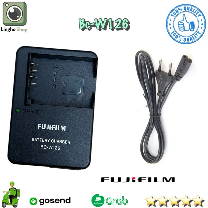 Charger Fujifilm Bc-W126 For Baterai Fujifilm Np-W126 Battery Camera Fujifilm Xa10 Xa20 Xa3 Xa5 Xa7 
