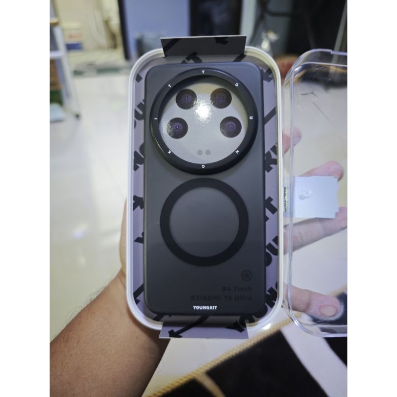 YOUNGKIT CASE HITAM XIAOMI 15 ULTRA
