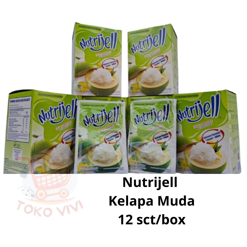

Nutrijell Jelly Powder Kemasan Ekonomis isi 12 sct/Box Aneka rasa