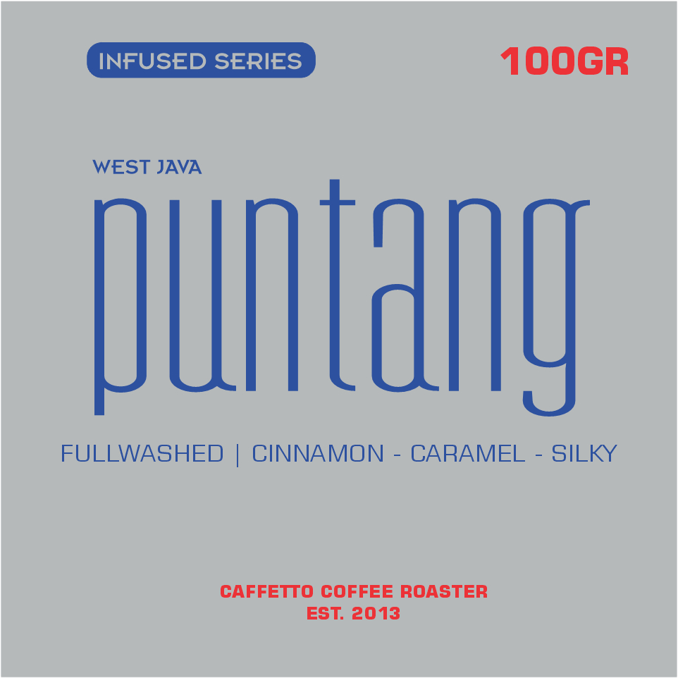

CAFFETTO - Biji Kopi Bubuk Arabika Puntang fullwash infused cinnamon 100gr aromatic Arabica Coffee Beans Single Origin Espresso Manual Brew kopi specialty 100gr