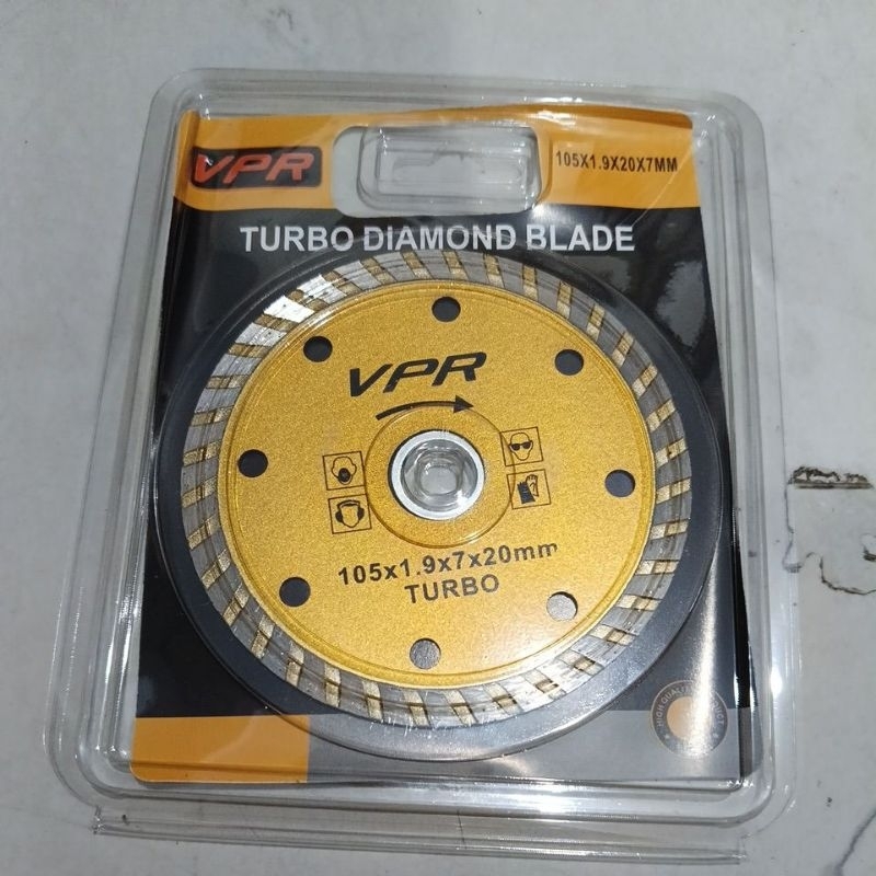 PISAU POTONG KERAMIK TURBO VPR 4" BERKUALITAS