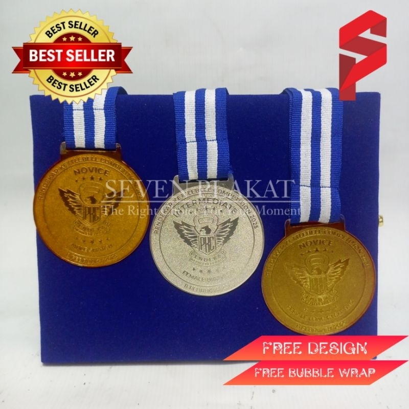 Medali Logam Custom, Medali Kuningan, Medali Futsal, Medali Juara, Medali Turnament, Medali Billiard