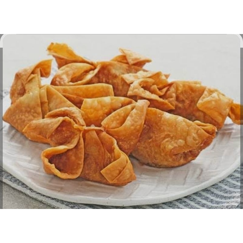 

pangsit ayam goreng homemade