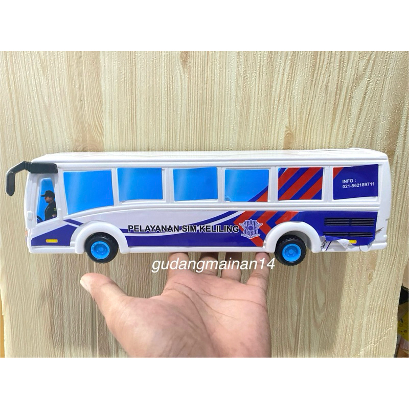 Mainan Anak Bus Polisi Pelayanan SIM Keliling OCT 5727