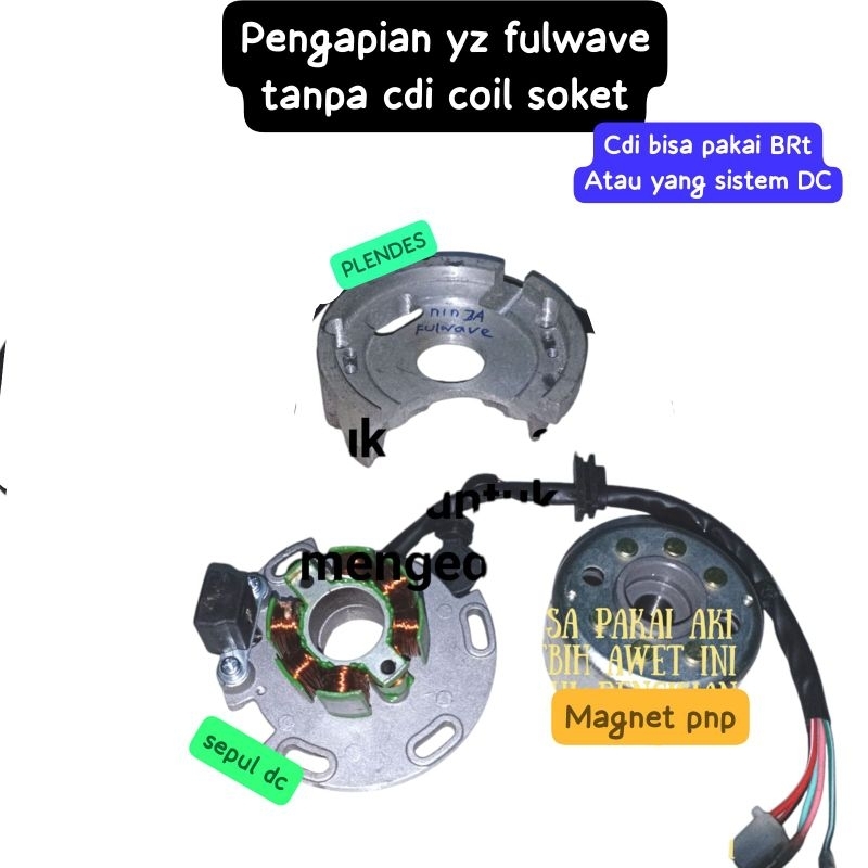 Pengapian Yz fulwave pnp ninja r kawasaki ninja r150 tanpa cdi