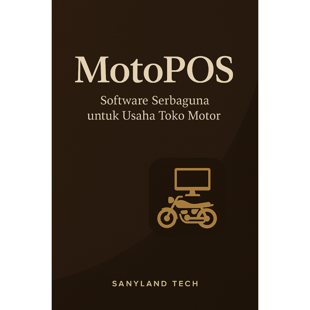 MotoPOS Toko Motor - Software jual beli motor & servis ringan