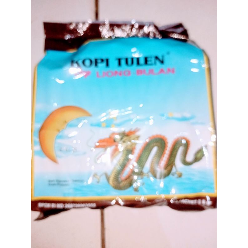 

kopi liong bulan tanpa gula. 8 gr, isi 1 pak 30 pcs
