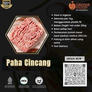 

Paha Ayam Cincang Fresh 1Kg