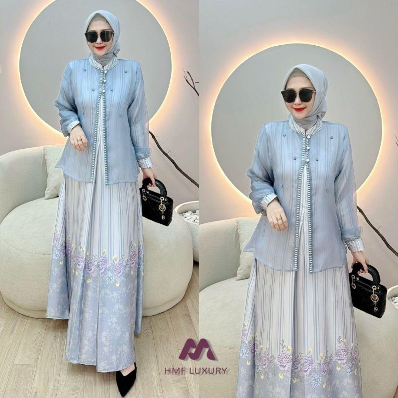 Alifia Dress 2 in 1 by HMF Luxury