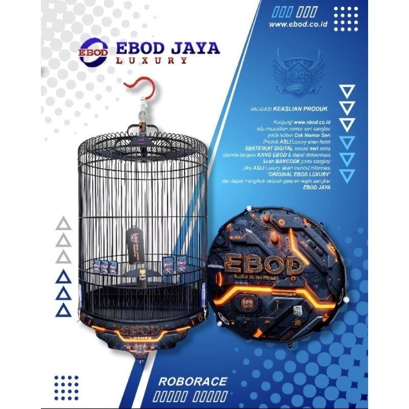 ROBORACE TERLARIS  Sangkar murai ebod jaya indonesia / ebod jaya luxury / ebod premium  quality  no 