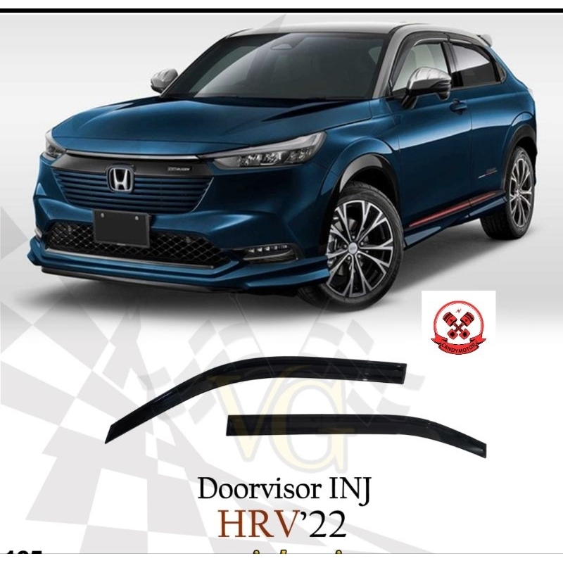 Talang Air Hrv 2022 Mugen Injection Import Taiwan Door Visor Hrv 2022 2023 2024 2025 Injection Mugen