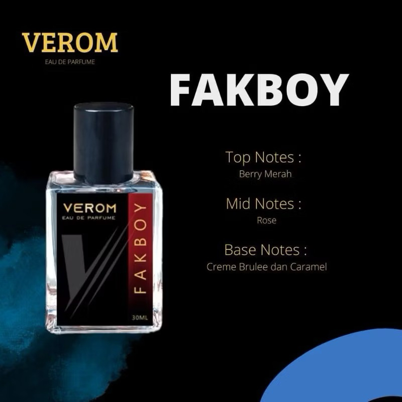 Parfume Verom Fakboy/ Parfume Pria Pemikat Wanita