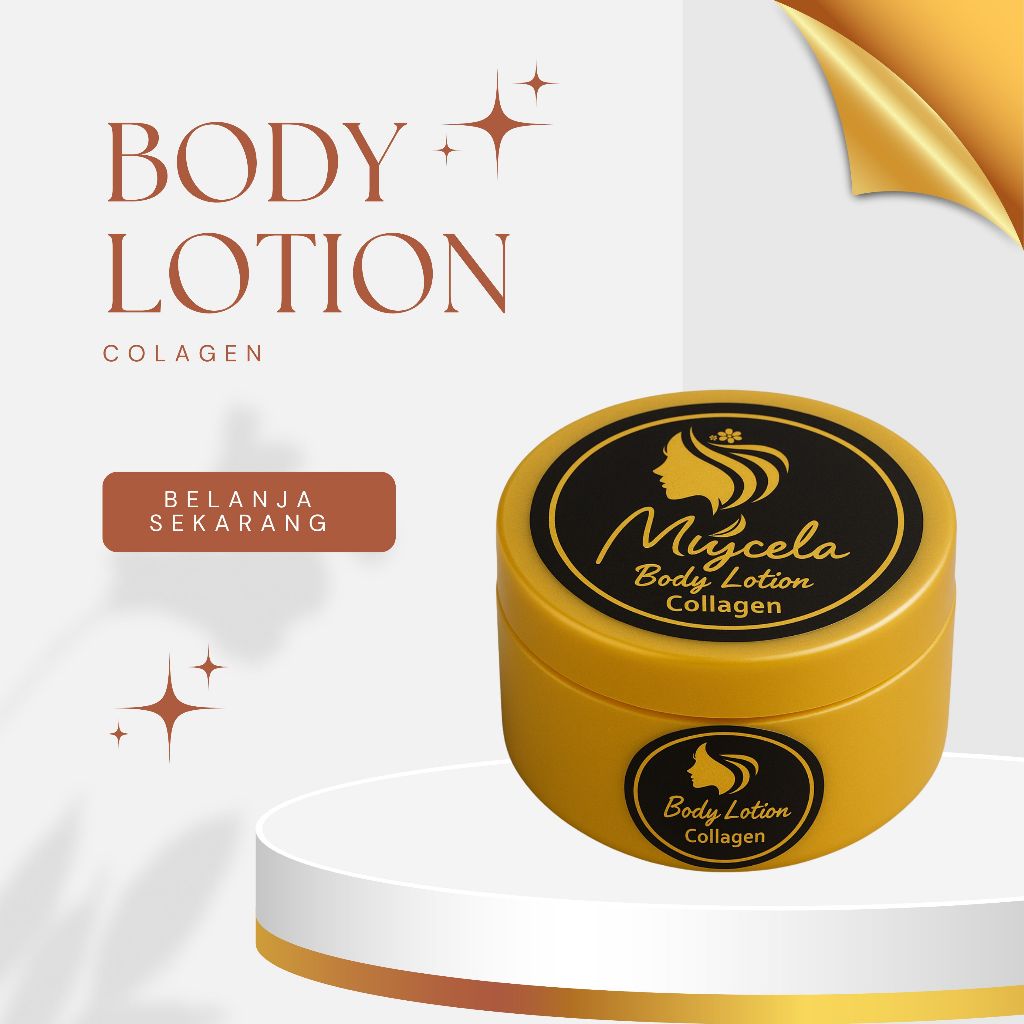 MYCELA - Body lotion collagen / handbody brightenning