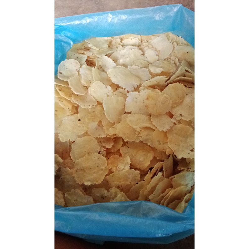 

Emping Aceh asli Melinjo Mentah super tipis 500 Gram