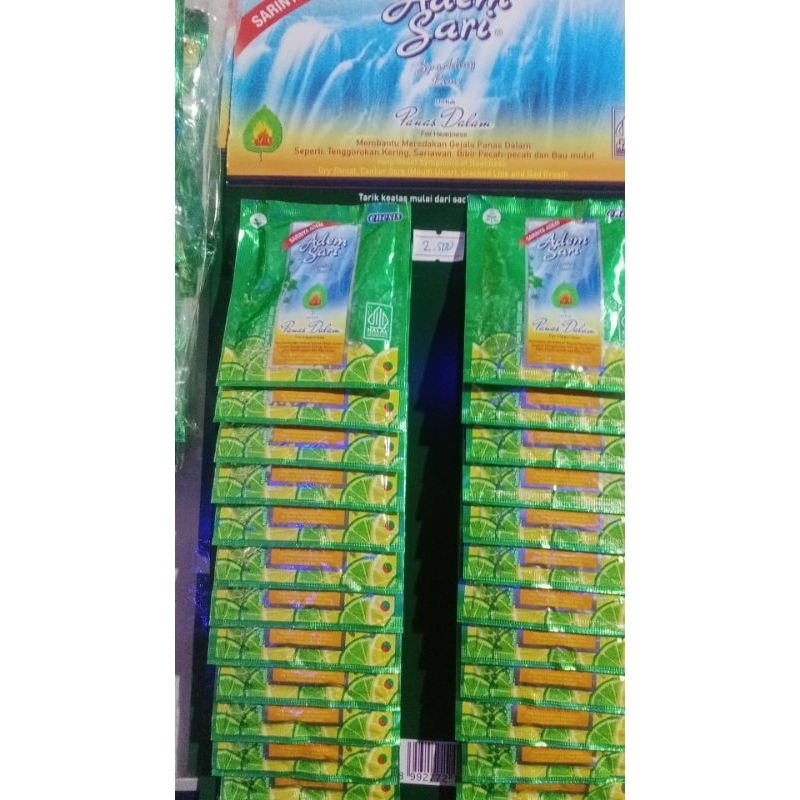 

Adem Sari Sachet isi 24 | 7gr