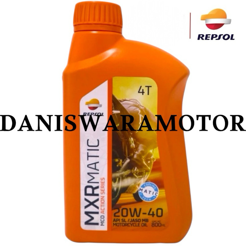 OLI MESIN REPSOL MXR MATIC 20W-40 0,8L REPSOL OIL