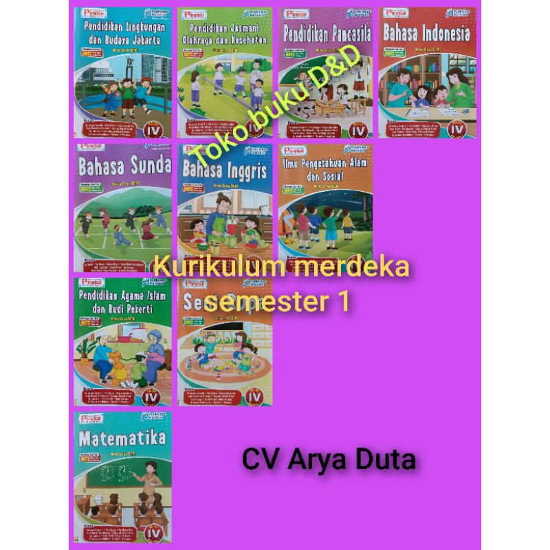 LKS pindai kurmer SD MI kelas 4 semester 1 CV ARYA DUTA