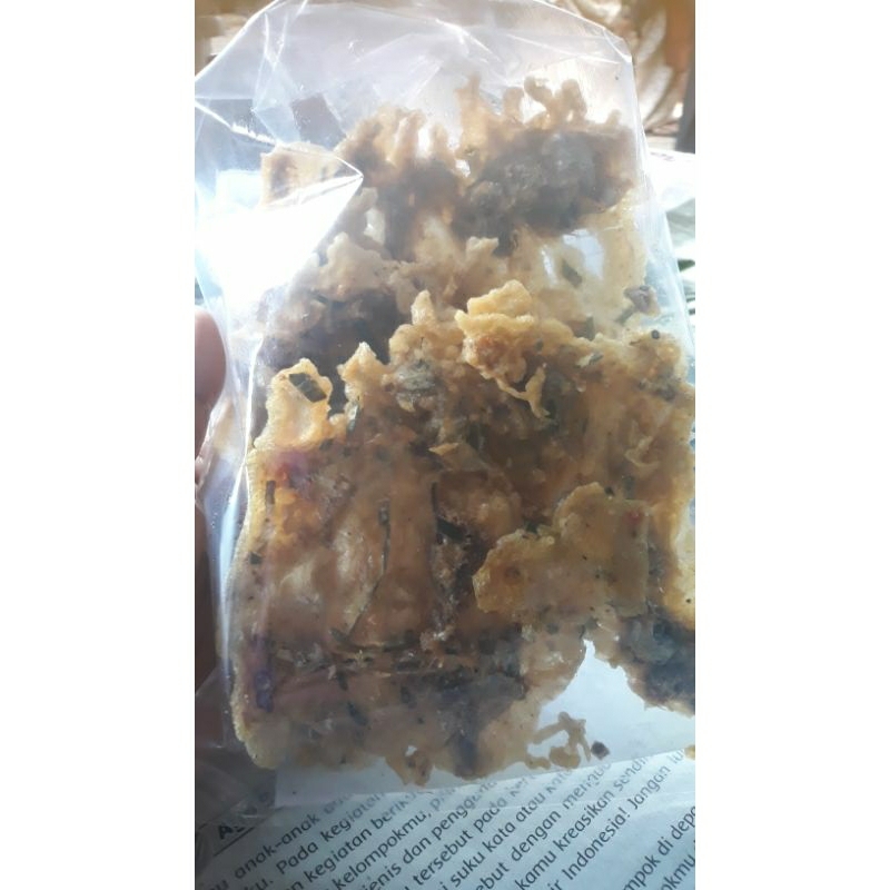 

peyek ikan teri dan udang