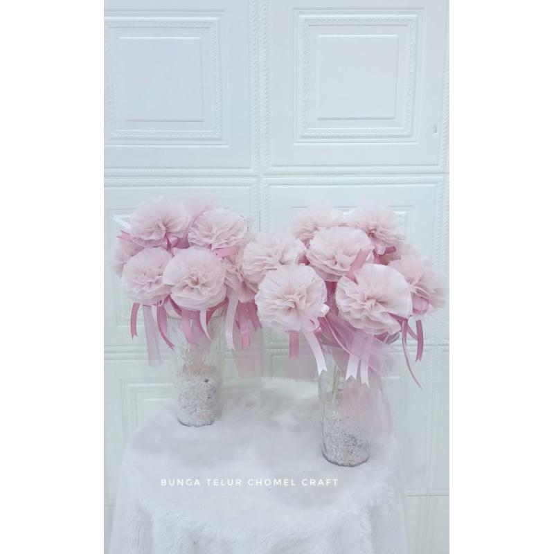 Bunga Telur/Bunga Telur Pengantin/Bunga Telur Aqiqah