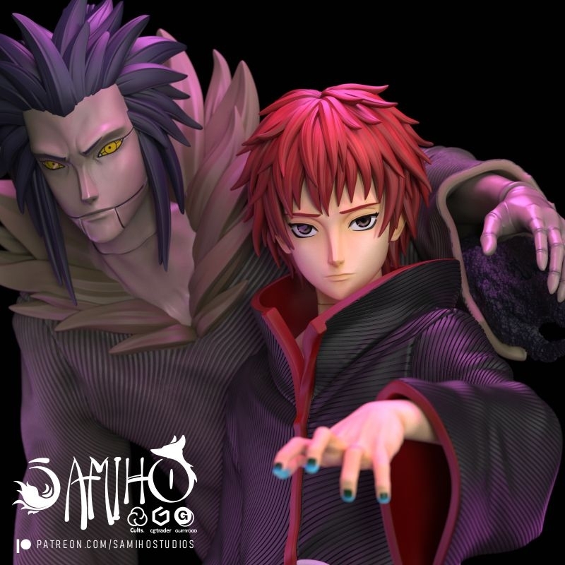 Sasori File Stl Untuk 3d Print