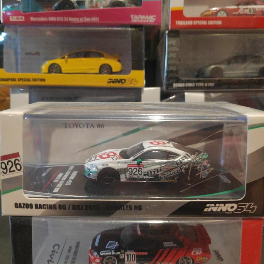 Diecast Inno Toyota 86 GT86 Gazoo Racing GR Bride Charles NG Inno64