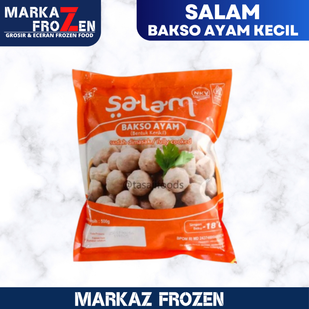 

SALAM BAKSO AYAM KECIL 500GR