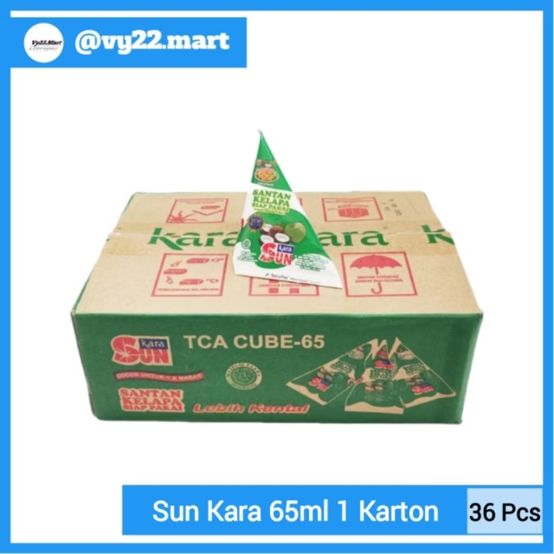 

Santan Sun Kara 65ml 1 Karton isi 36 Cube