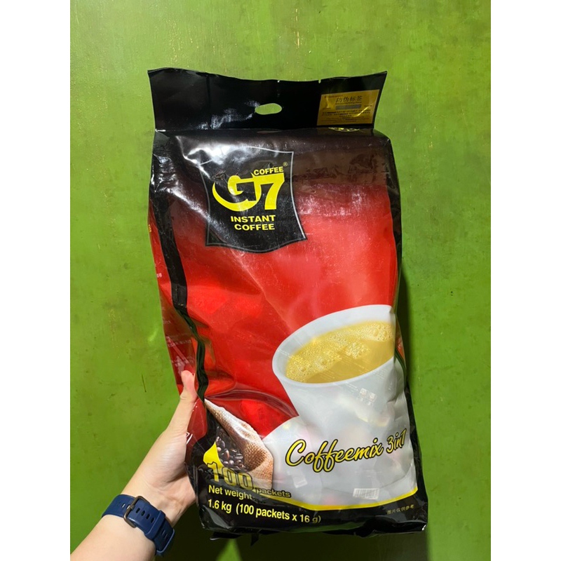 

Kopi Vietnam G7 Coffeemix 3in1 100 bungkus x 16 gram
