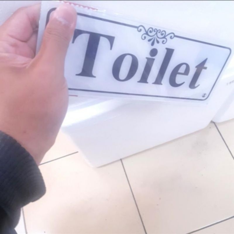 

Label Tulisan / Arklilik/Tulisan Toilet