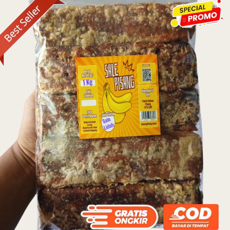 

Nycyta Home Lidah 1Kg Tebal Pisang Madu Press Original Manis Alami Goreng Tepung No.1